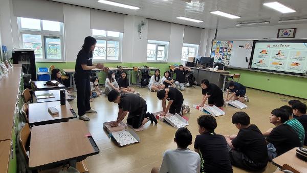 생존수영이론교육(5,6학년)